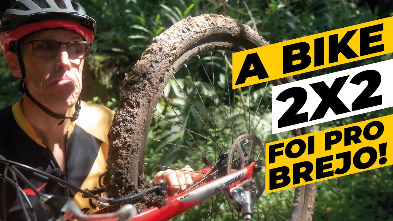 A bike 2x2 foi pro brejo (literalmente)! Pedaleria