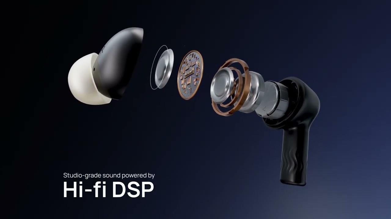 Беспроводные наушники HMD DUB X50 | 70 часов воспроизведения и Hi-Fi звук | ENC