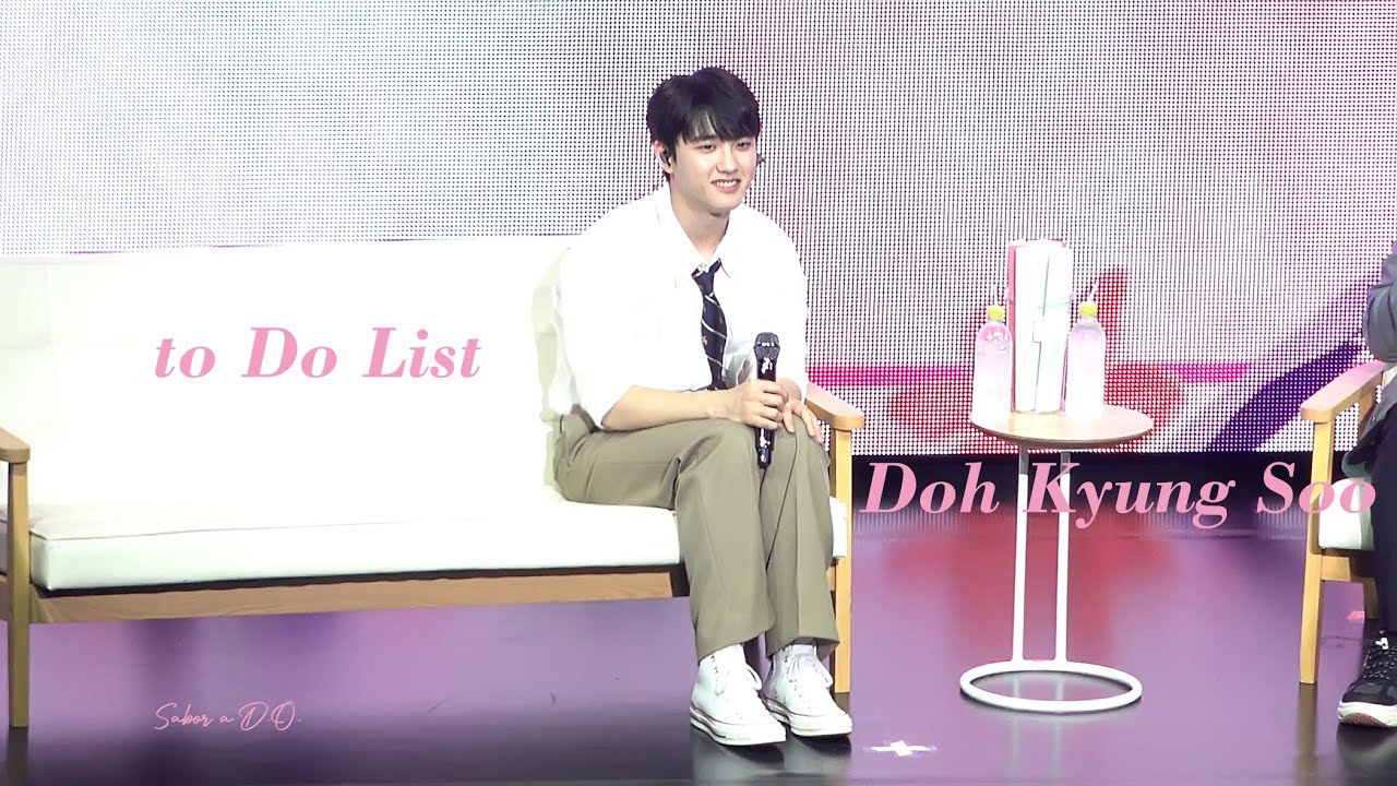 [4K Fancam] 240718 to DO list - Doh Kyung Soo Asia Fan Concert Tour  [Bloom] in Japan
