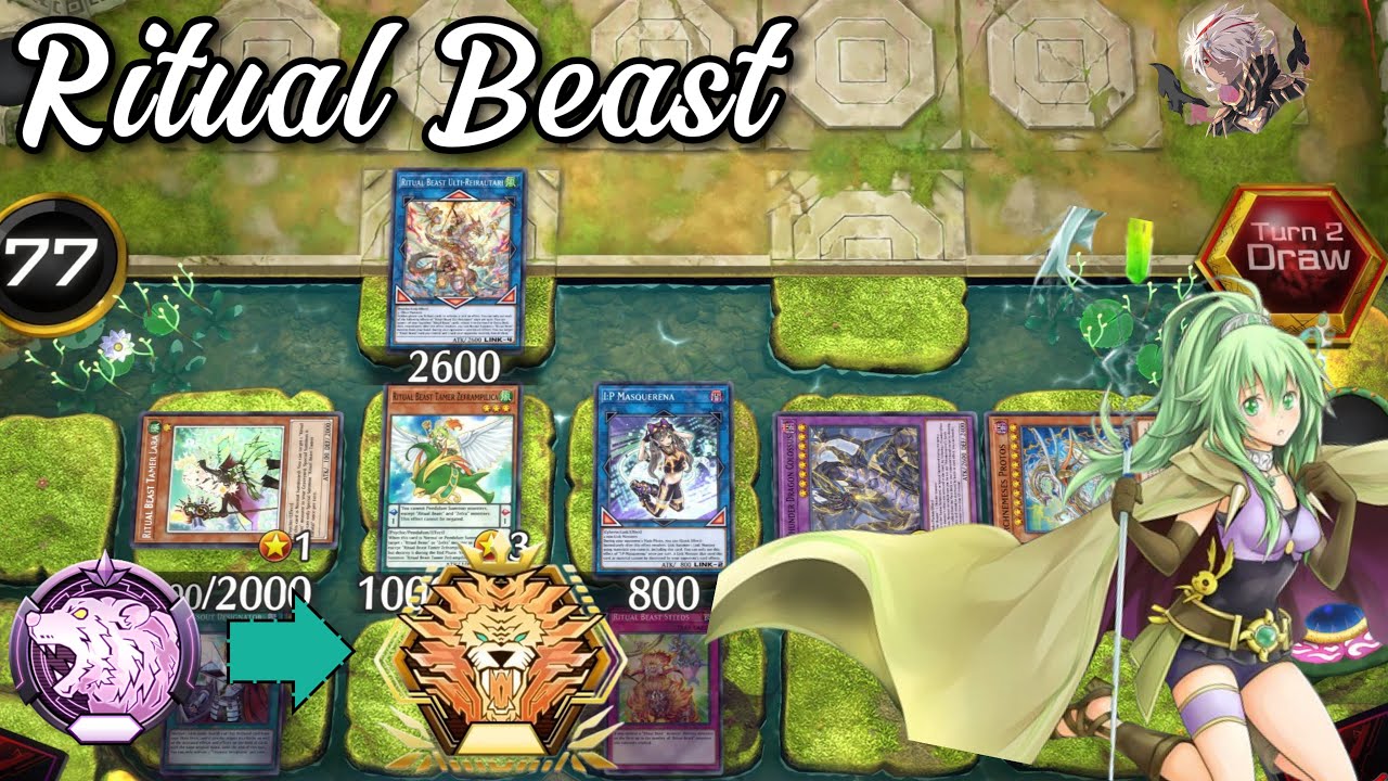 Ritual Beast - Diamond to Master 1 | All Games | Yu-Gi-Oh! Master Duel [Intense Duels]