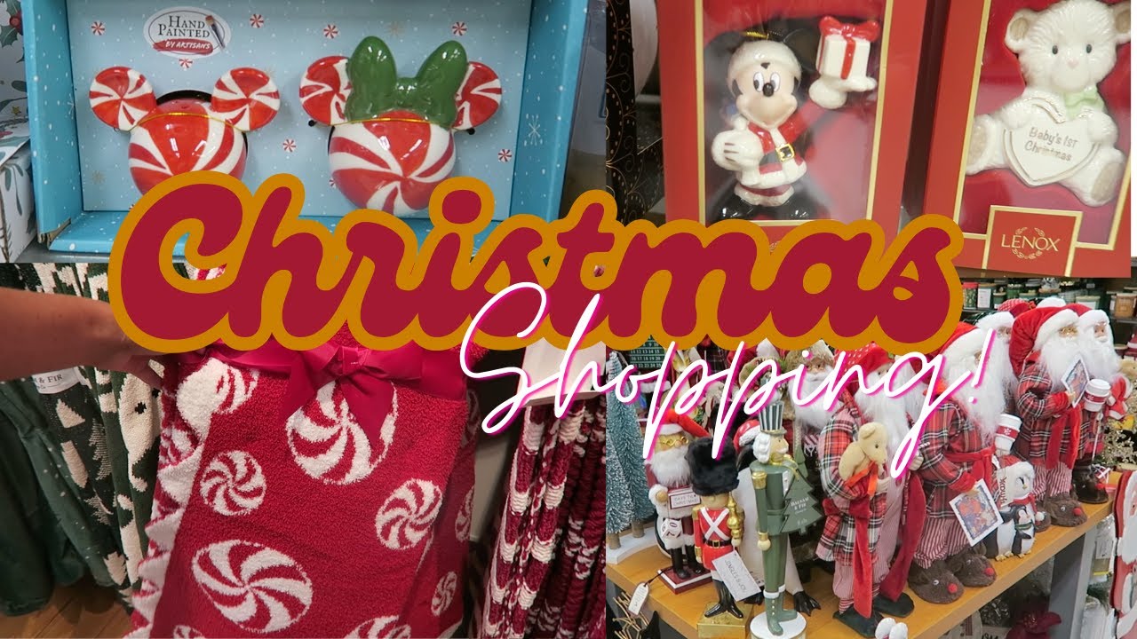 SHOP WITH ME! Christmas Home Decor at Marshalls & TJ Maxx 2024 NEW HOME DECOR VLOG