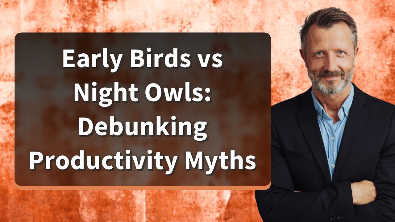 Early Birds vs Night Owls: Debunking Productivity Myths