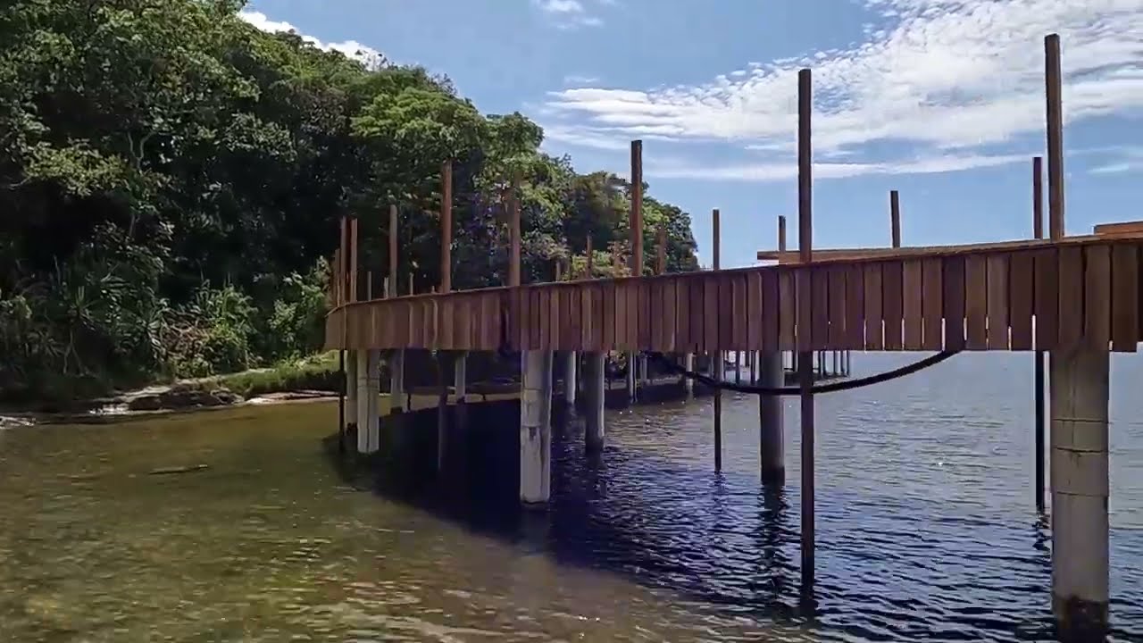Conhecendo a construção do Deck que interliga a praia do Náutico a praia dos Amores