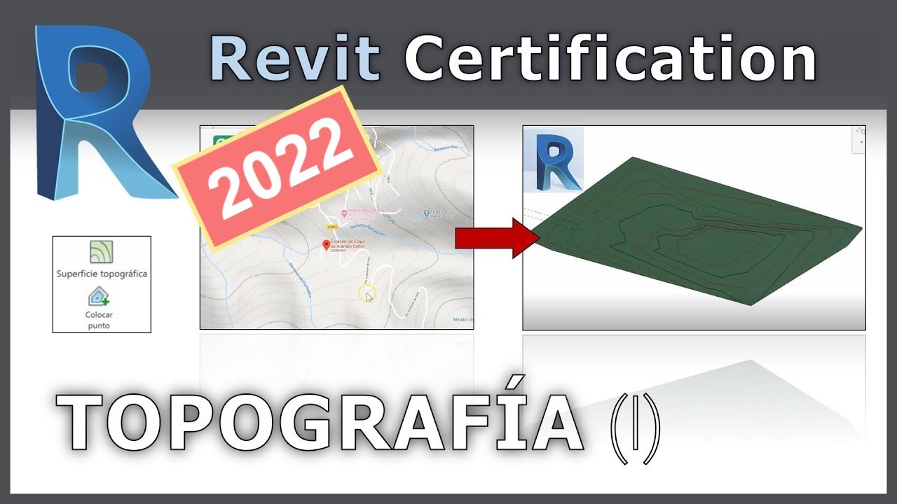 🔹 Superficies Topográficas en Revit (I) 🔹  𝘛𝘶𝘵𝘰𝘳𝘪𝘢𝘭 𝘌𝘹𝘢𝘮𝘦𝘯 𝘈𝘊𝘗 📝👌