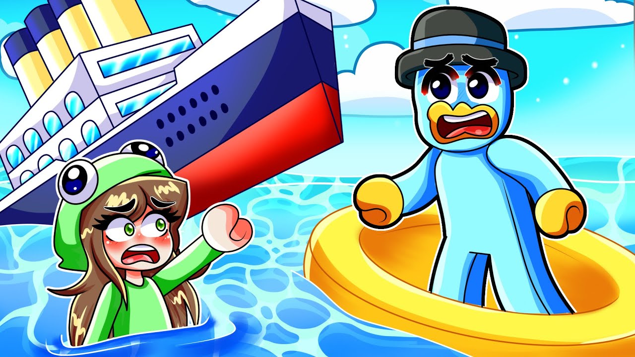 Atrapados en un BARCO HUNDIÉNDOSE en Roblox!
