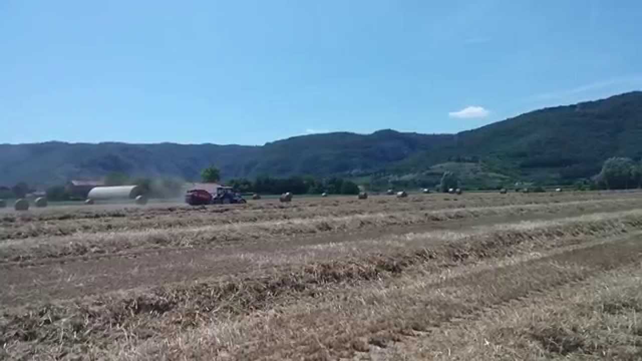 MASCAR MONSTER 770 CUT | Round baler on field