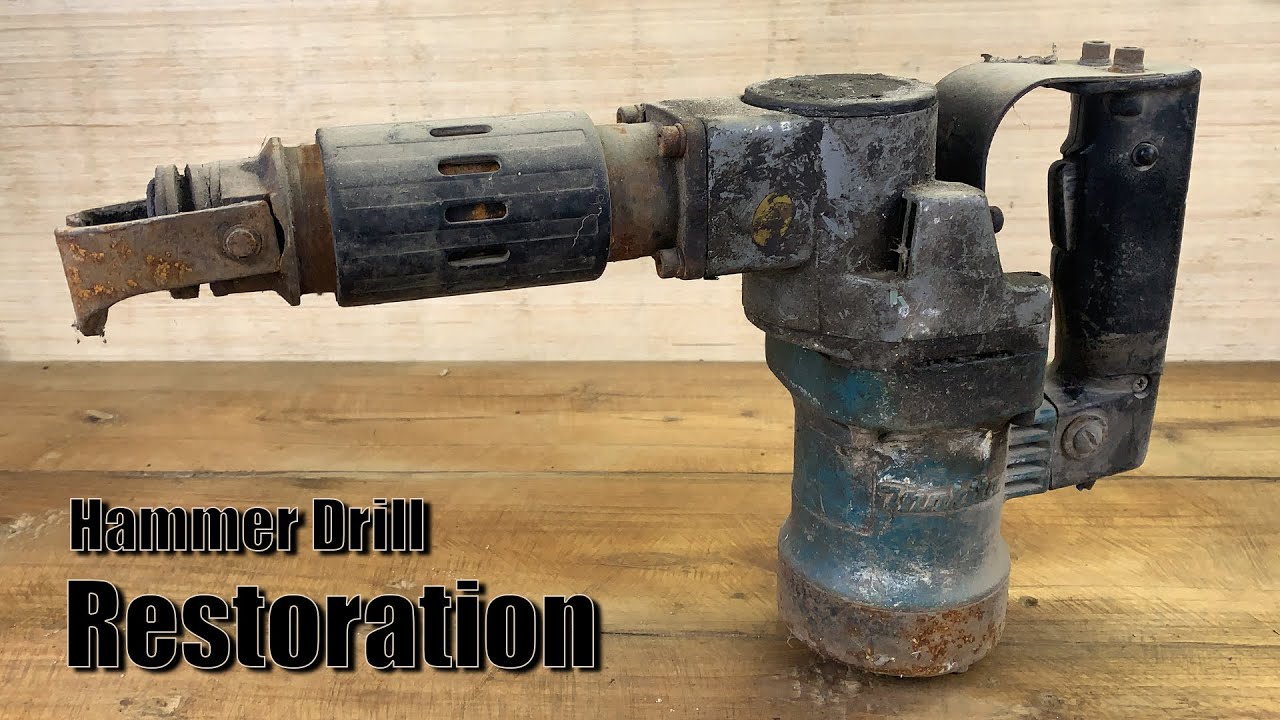Disused  Hammer Drill Restoration | MAKITA HM 0810 Restore
