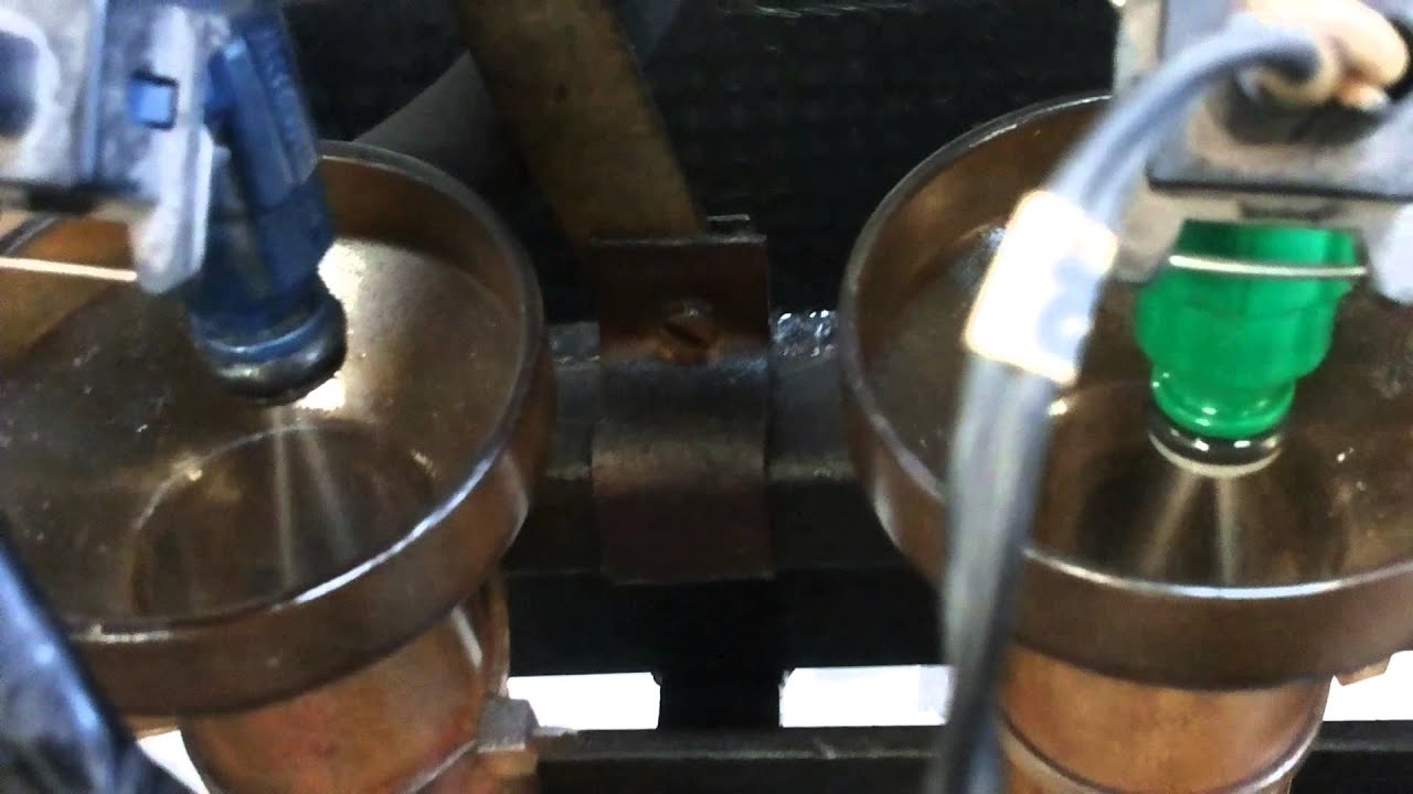 Bosch Green Giants spray pattern vs A4 B6 1.8T OE injectors