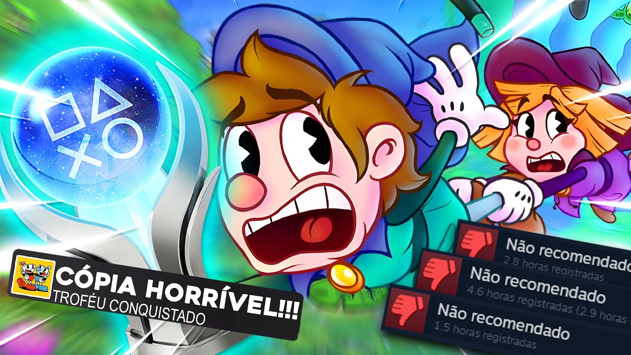 PLATINEI a PIOR CÓPIA de CUPHEAD | Enchanted Portals