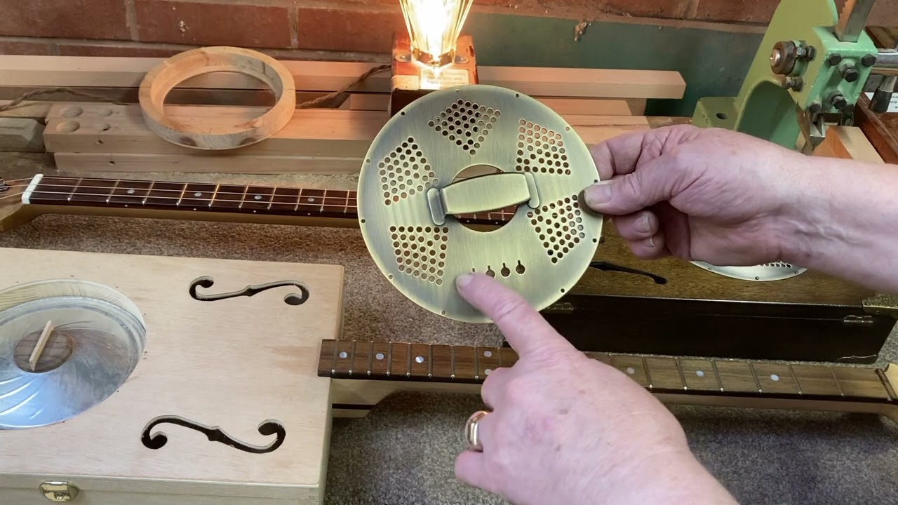 Chickenbone John 3 string reso guitar