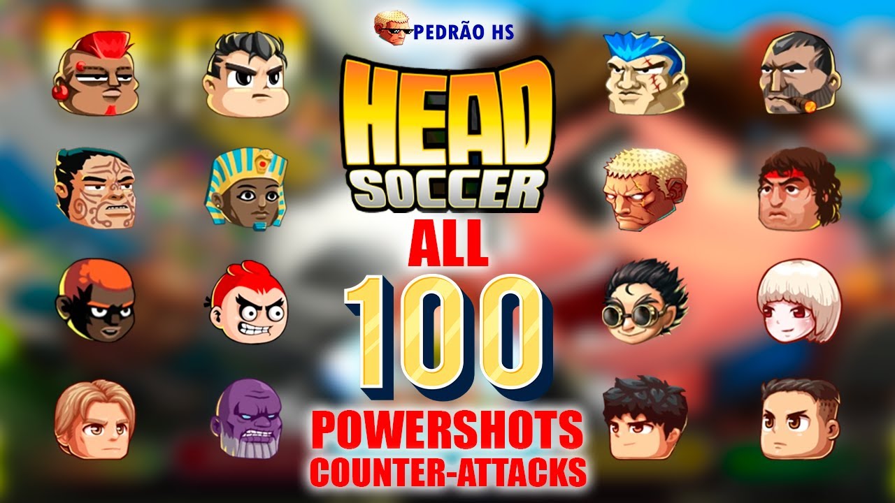 Head Soccer | All Powershots/Counter Attacks (2025)