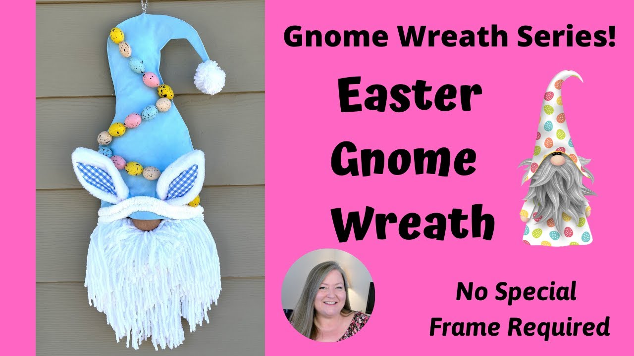 Easter Gnome Wreath Tutorial/Dollar Tree Easter DIY/How to Make a Gnome Wreath/Gnome Wreath Series 5