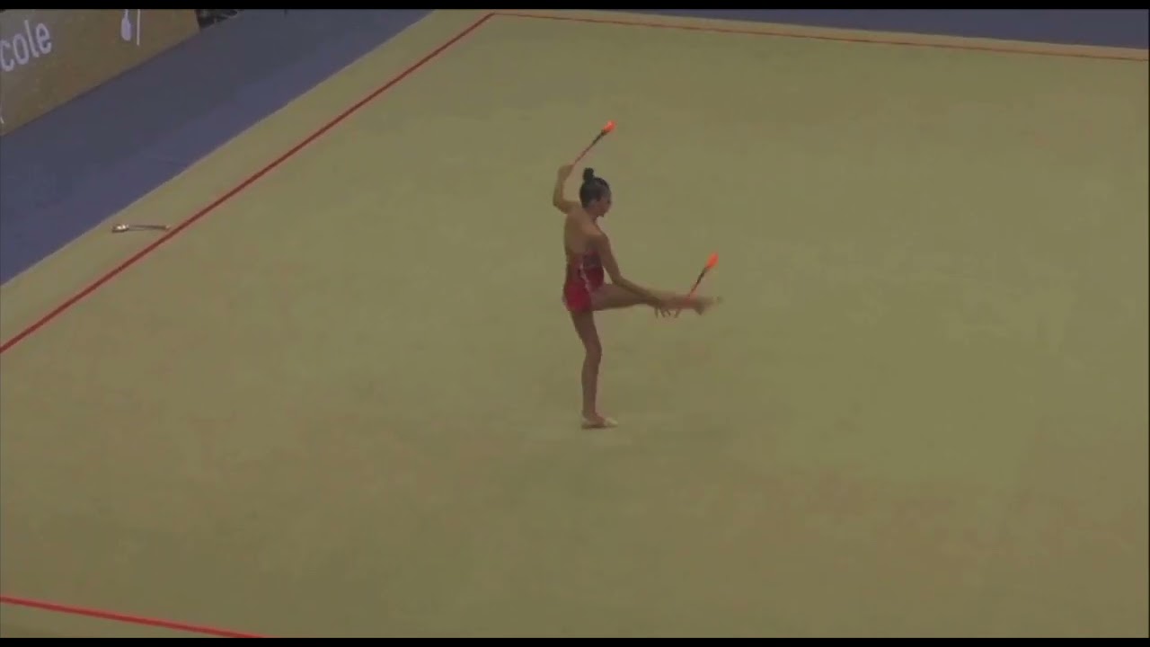 Николь Римарачин Диас булавы 2024 #competition #dance #dancer #художественнаягимнастика #music