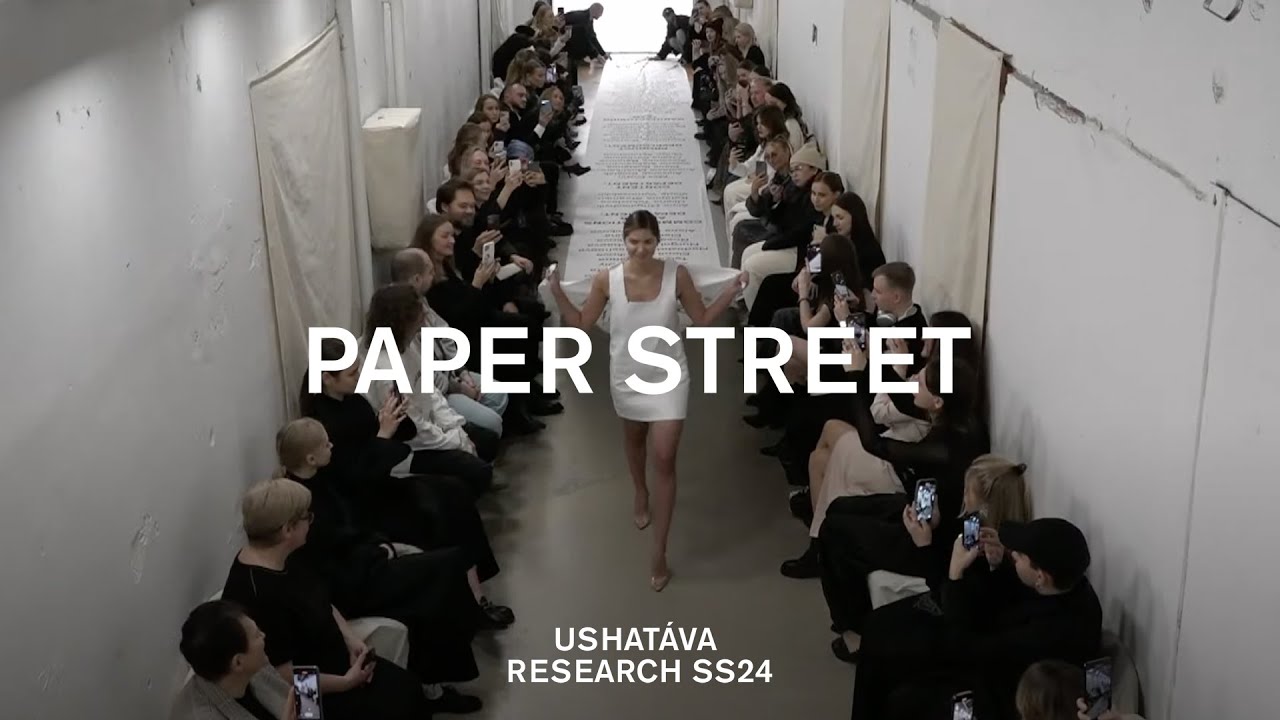 USHAT&Aacute;VA PAPER STREET RESEARCH SS24 SHOW