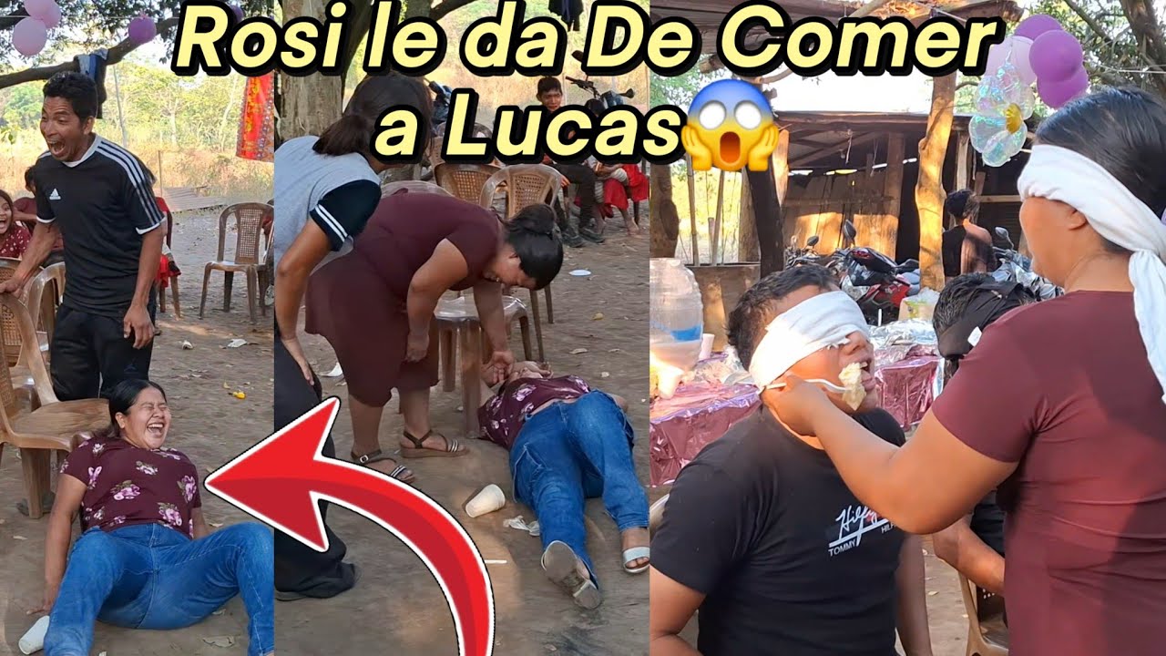 🔴Urgente Cheli Sufre tr3menda Caida😱Rosi Le da Comida a Lucas en la Boca