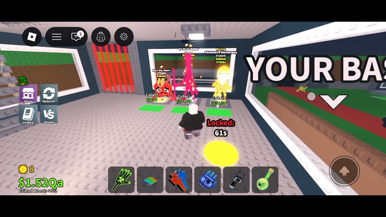 Playing steal a brainrot #roblox#longvidios 