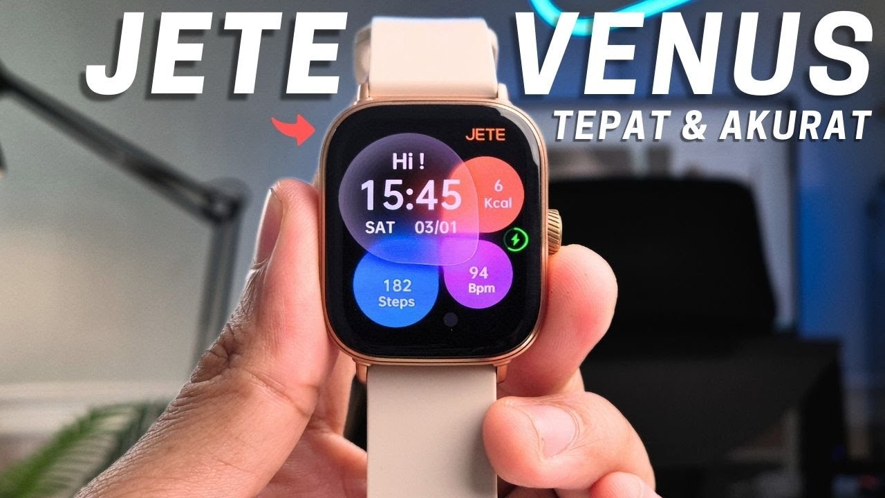 JETE VENUS SMARTWATCH MURAH TEPAT & AKURAT, TERNYATA BEGINI