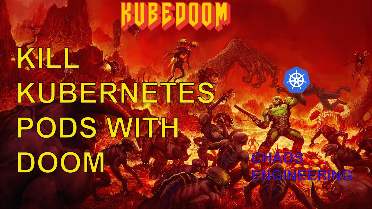 KubeDOOM - Kill K8s Pods W/ DOOM - Grafana/Prometheus | Chaos Engineering