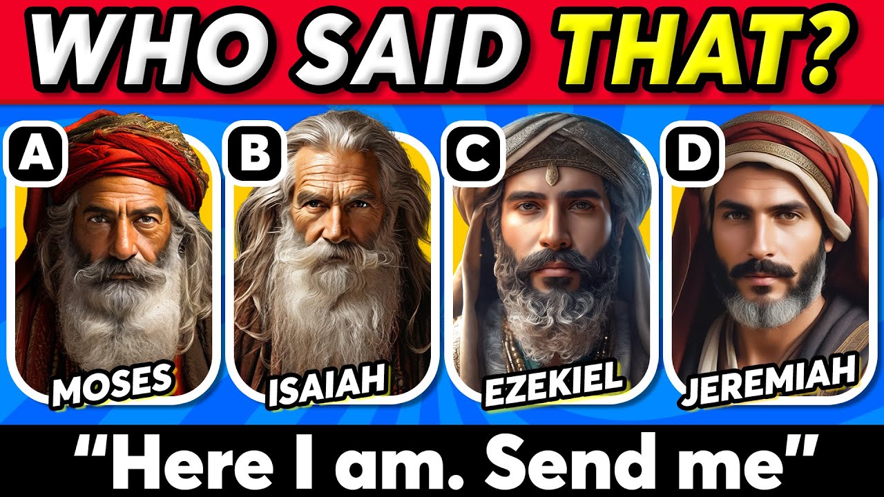 THE OLD TESTAMENT QUIZ - 25 BIBLE QUESTIONS TO TEST YOUR BIBLE KNOWLEDGE - The Bible Quiz