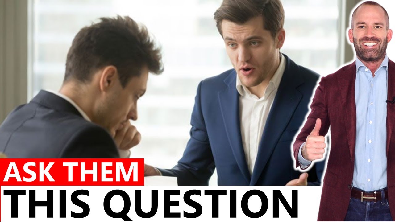 If You Could ONLY Ask Your Prospect ONE Question... ask the THIS "_____"