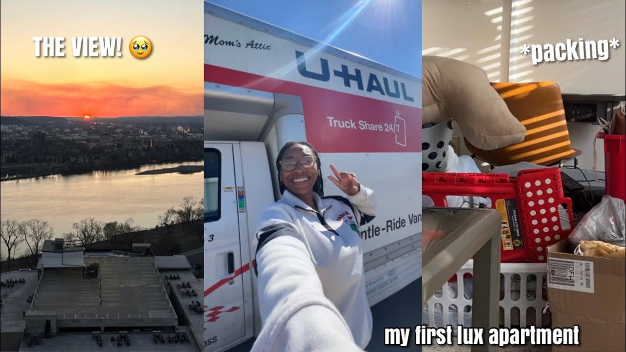 MOVING VLOG! 🚚 I MOVED INTO A NEW APARTMENT… AGAIN! (SETUP + HIGH RISE APARTMENT TOUR)
