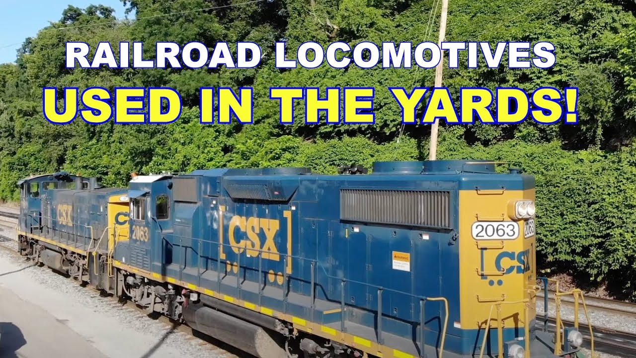 Railroad Yard Engines: What We Use and Why We Use These Locomotives.