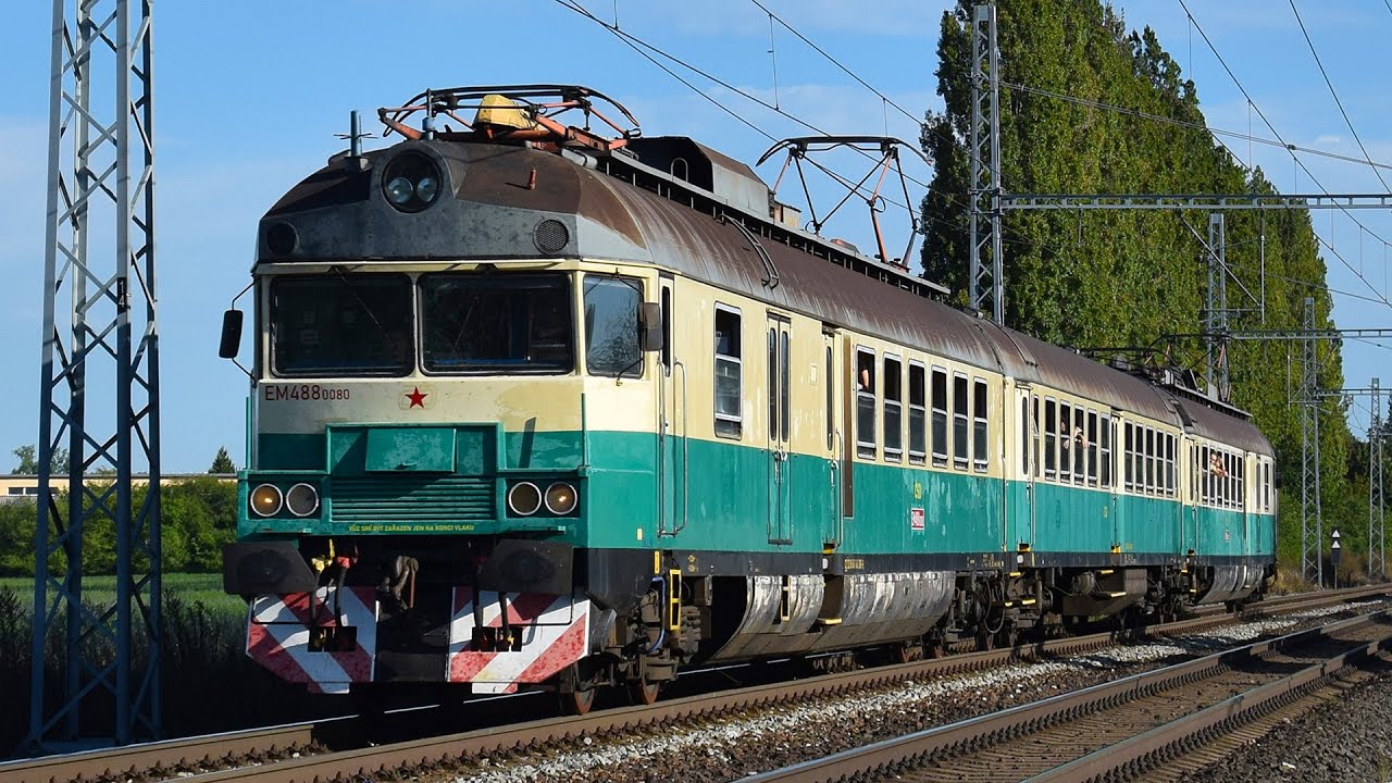 Vlaky v okolí Nymburka (Národní den železnice 2025) - 20.9.2025 / Trains in the Czech Republic