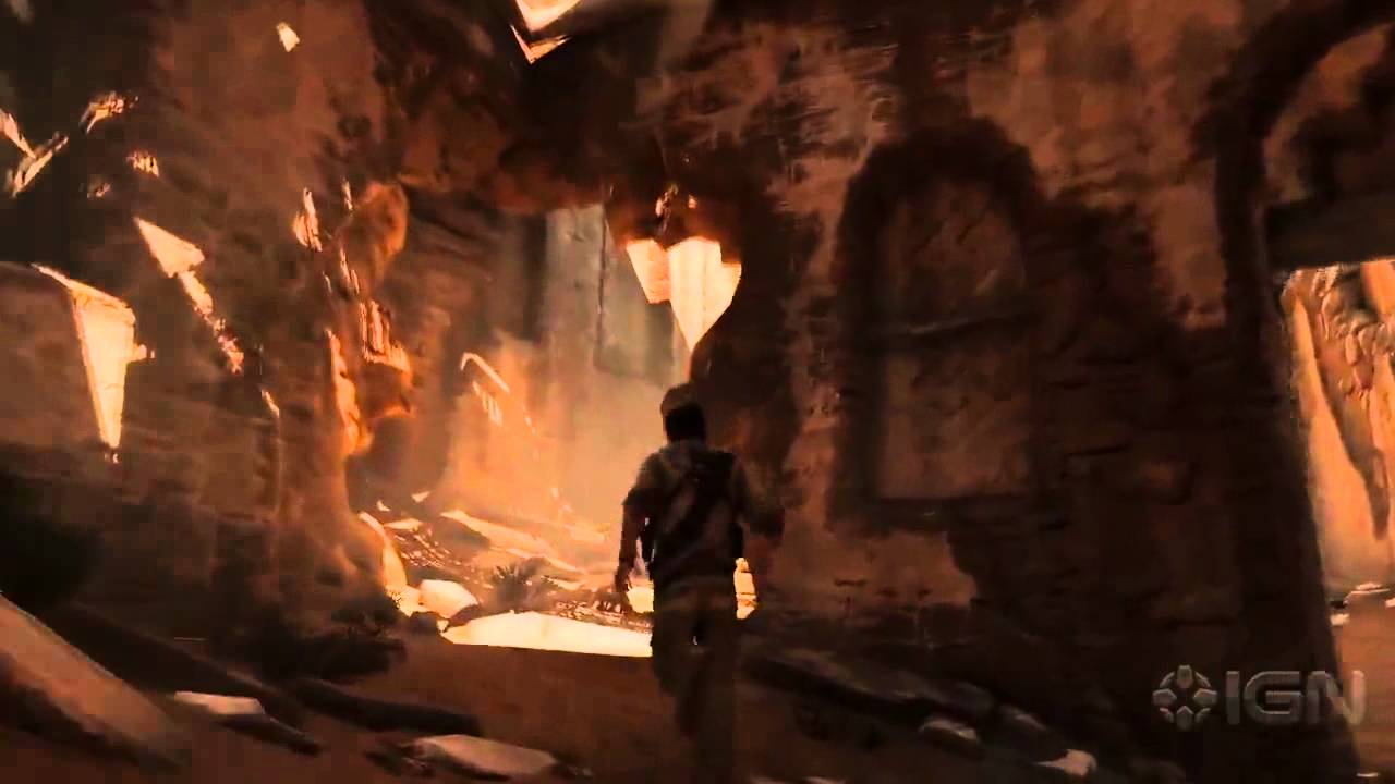 Uncharted 3: Drake's Deception [Gameplay Desert Village - DIRECT FEED]