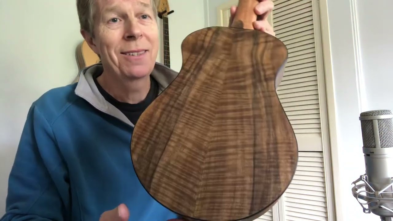A new ukulele from Chris Perkins… now at world of Ukes Carlisle￼.     Sold sorry