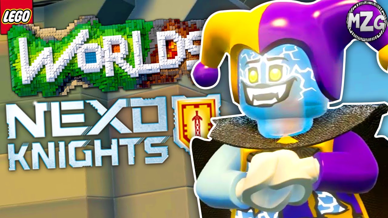 LEGO NEXO KNIGHTS DLC! - Геймплей LEGO Worlds PS4!