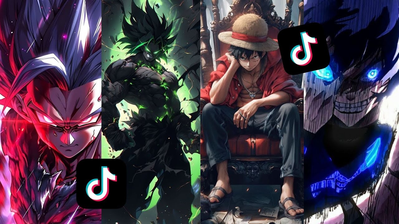 👑 Anime edits - Anime TikTok Compilation - Badass Moments 👑