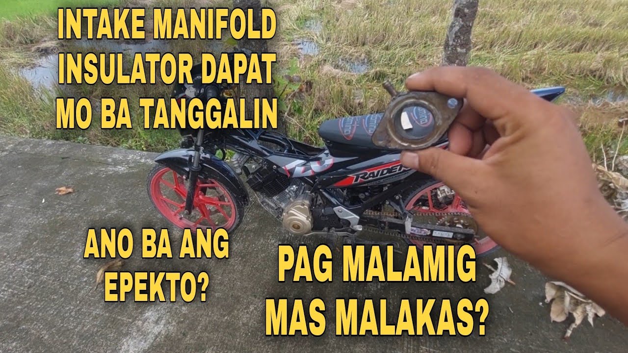 Bakit nga ba may INSULATOR sa intake manifold