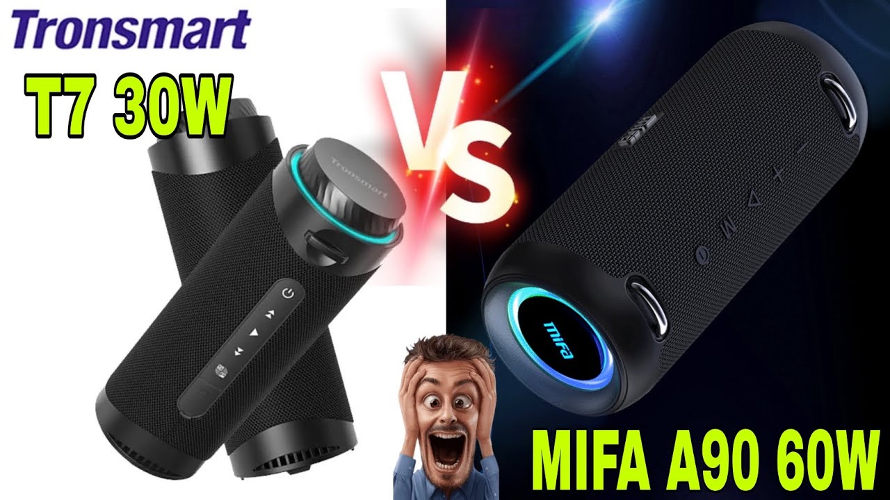 Tronsmart T7 30W ou MIFA A90 60W?  Fiquei SURPRESO com o resultado! Assistam!🫣🔊