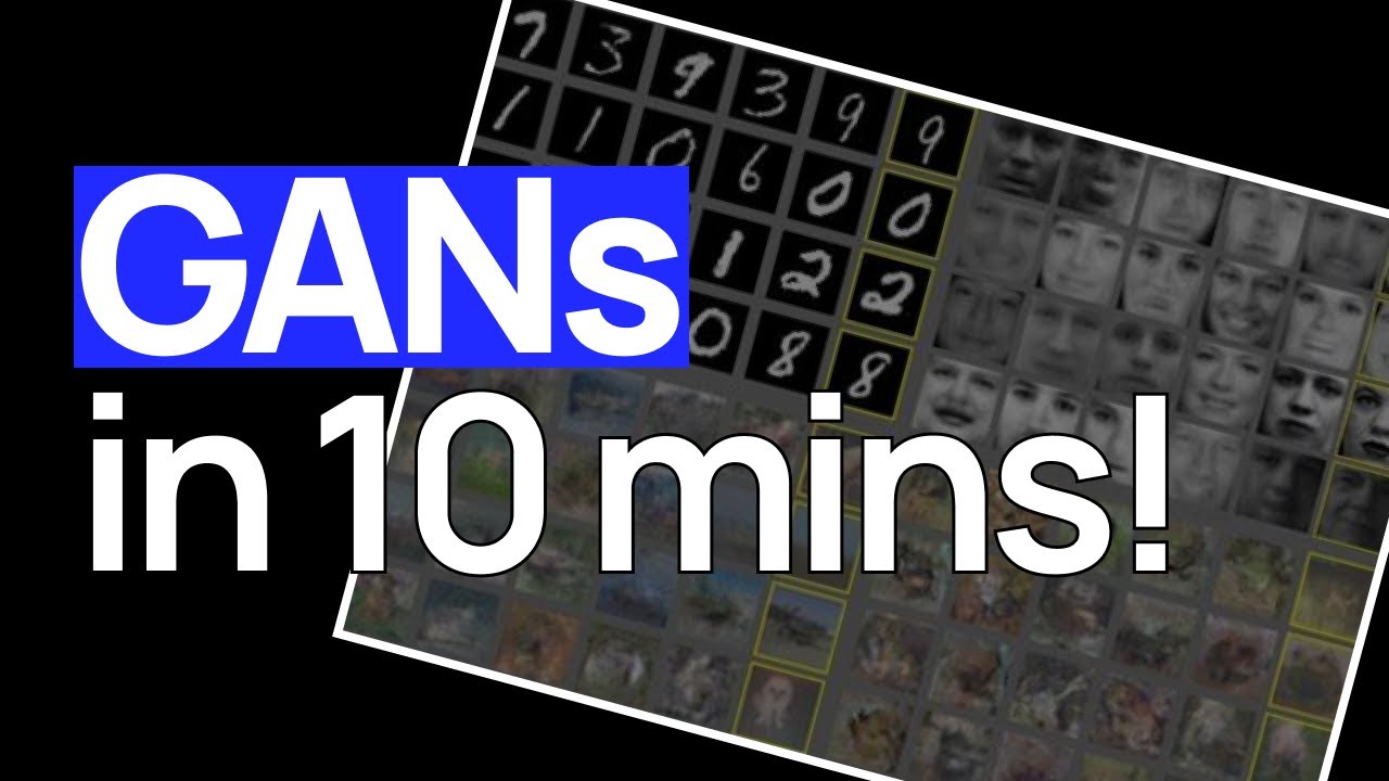 Generative Adversarial Networks (GANs) Explained in 10 Minutes! (Paper-Based)