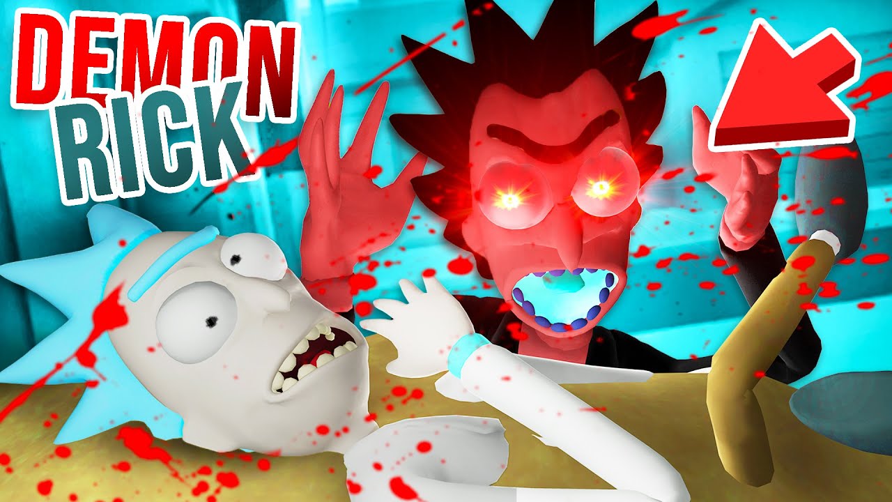 Rick's evil DEMON CLONE just KILLED RICK SANCHEZ!!?! (Rick and Morty VR Mods)