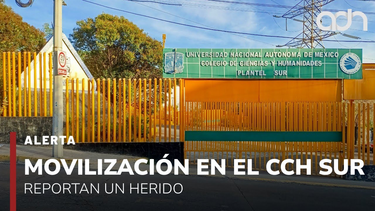 🚨&iexcl;&Uacute;ltima Hora! Reportan estudiante lesionado al interior del CCH Sur