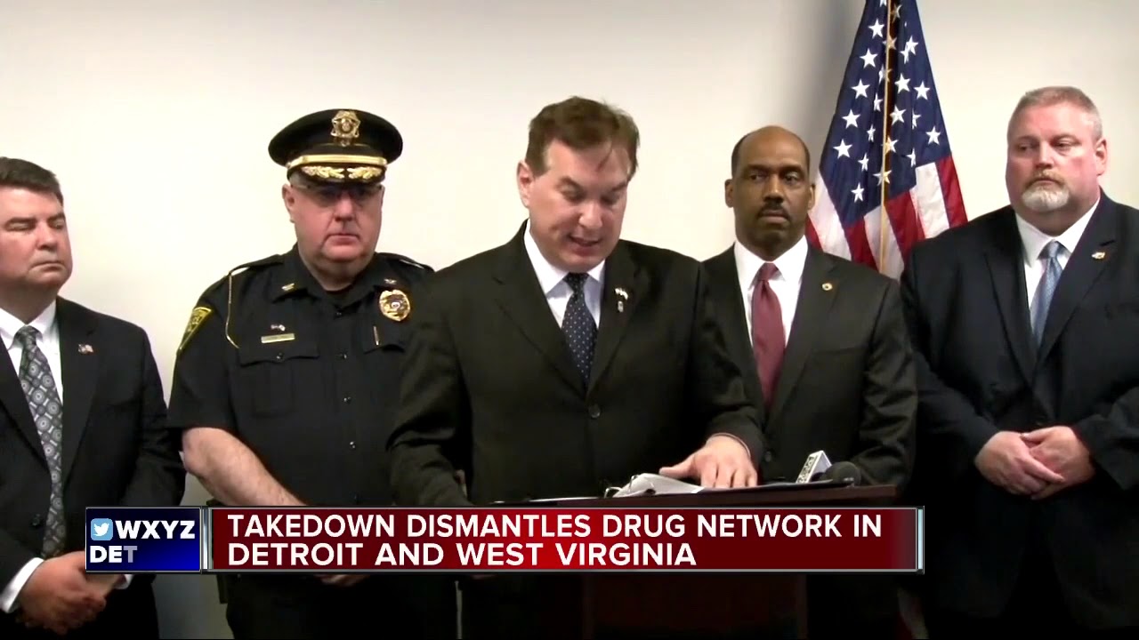 Takedown dismantles drug network in Detroit and West Virginia