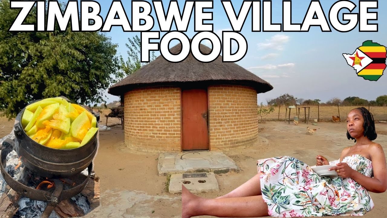 Open-Fire Inopi (Isijeza) in Zimbabwe 🇿🇼 | Ijodo Melon + Mealie-Meal + Umxhanxa