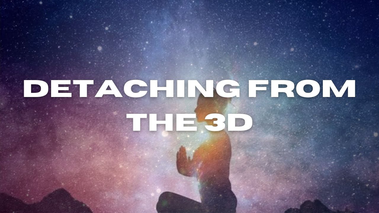 Detaching from the 3D on the twin flame journey ✨