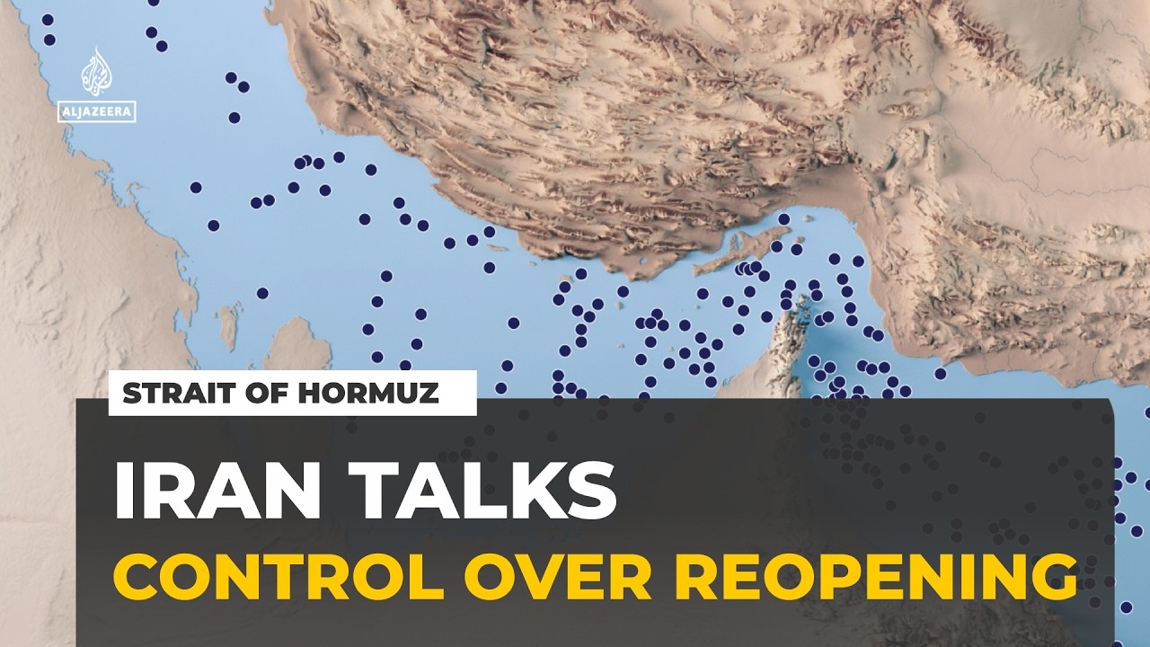 Iran says it seeks control over Strait of Hormuz reopening talks