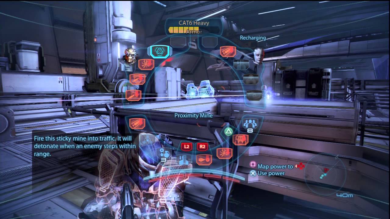Mass Effect 3: Citadel - Retake The Normandy: CAT6 Battle, Traynor Mass Effect Toothbrush Scene PS3