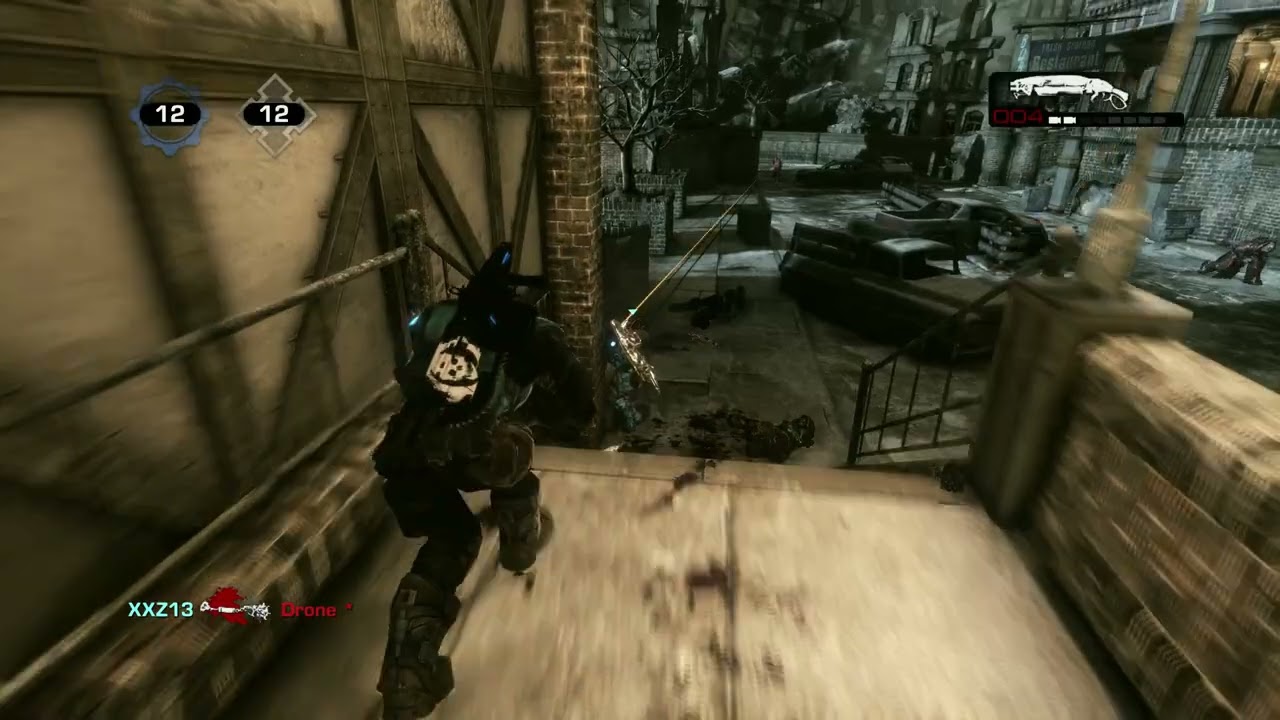 Gears of war 3- The ending got intense.