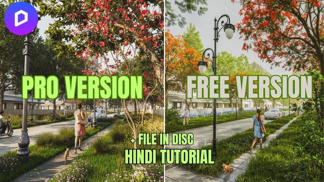 Can You Match Pro Quality in D5 Free? (Exterior Tutorial)