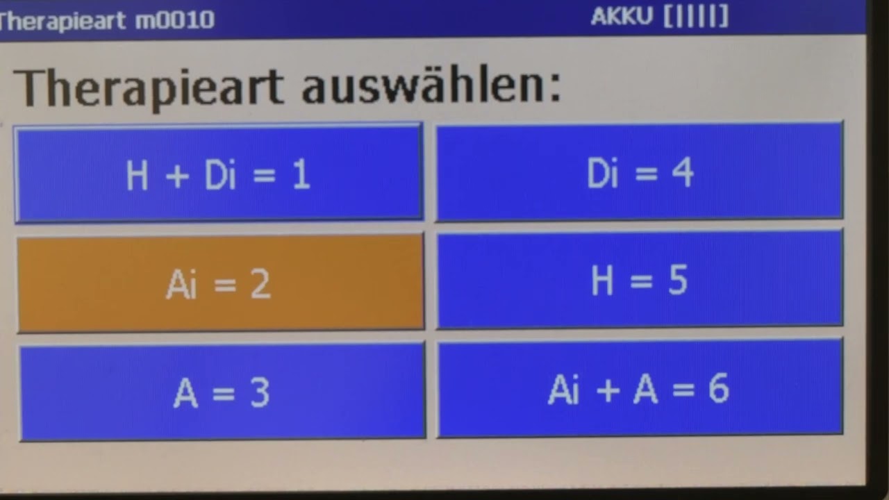 BICOM Grundtherapie in der Praxis riffels