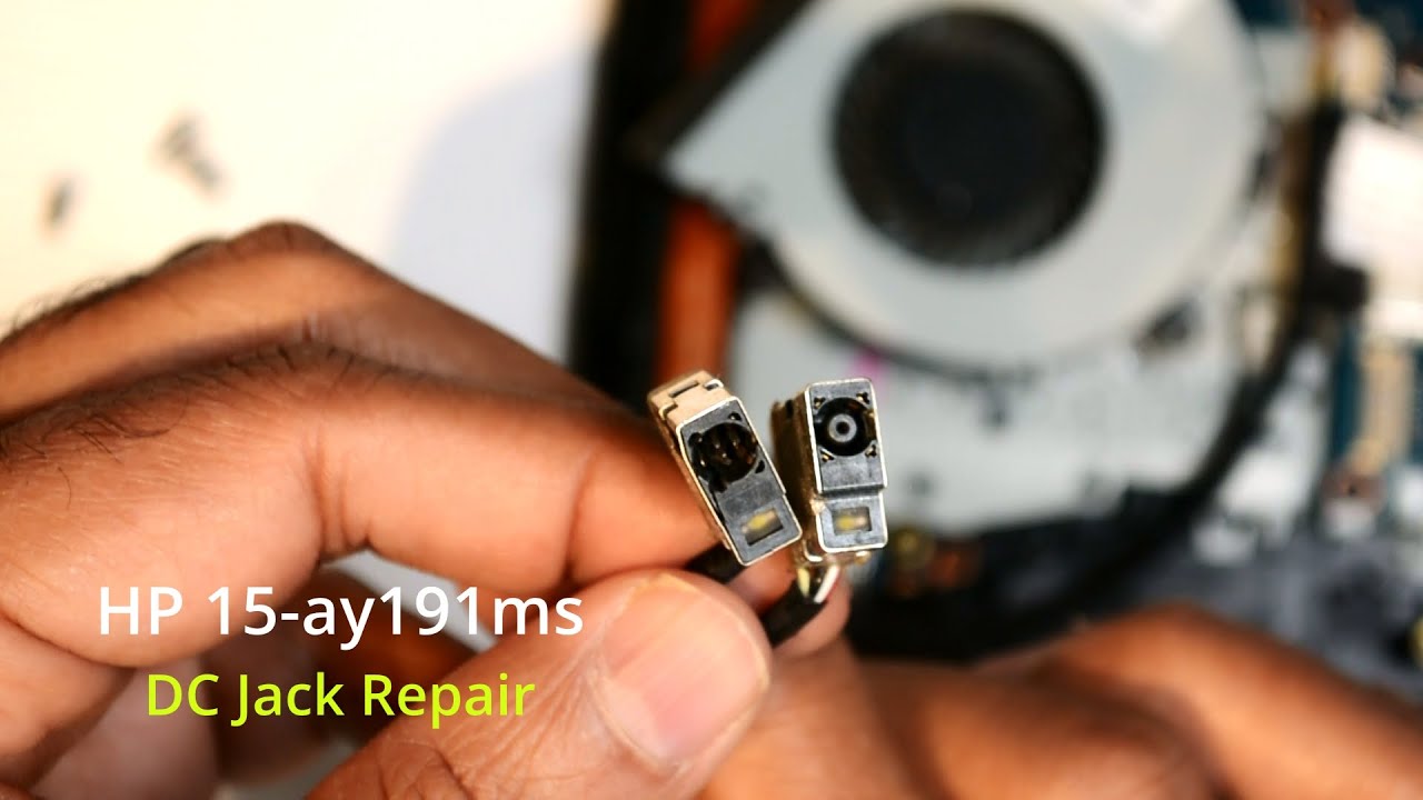 HP 15 ay191ms DC Jack Repair