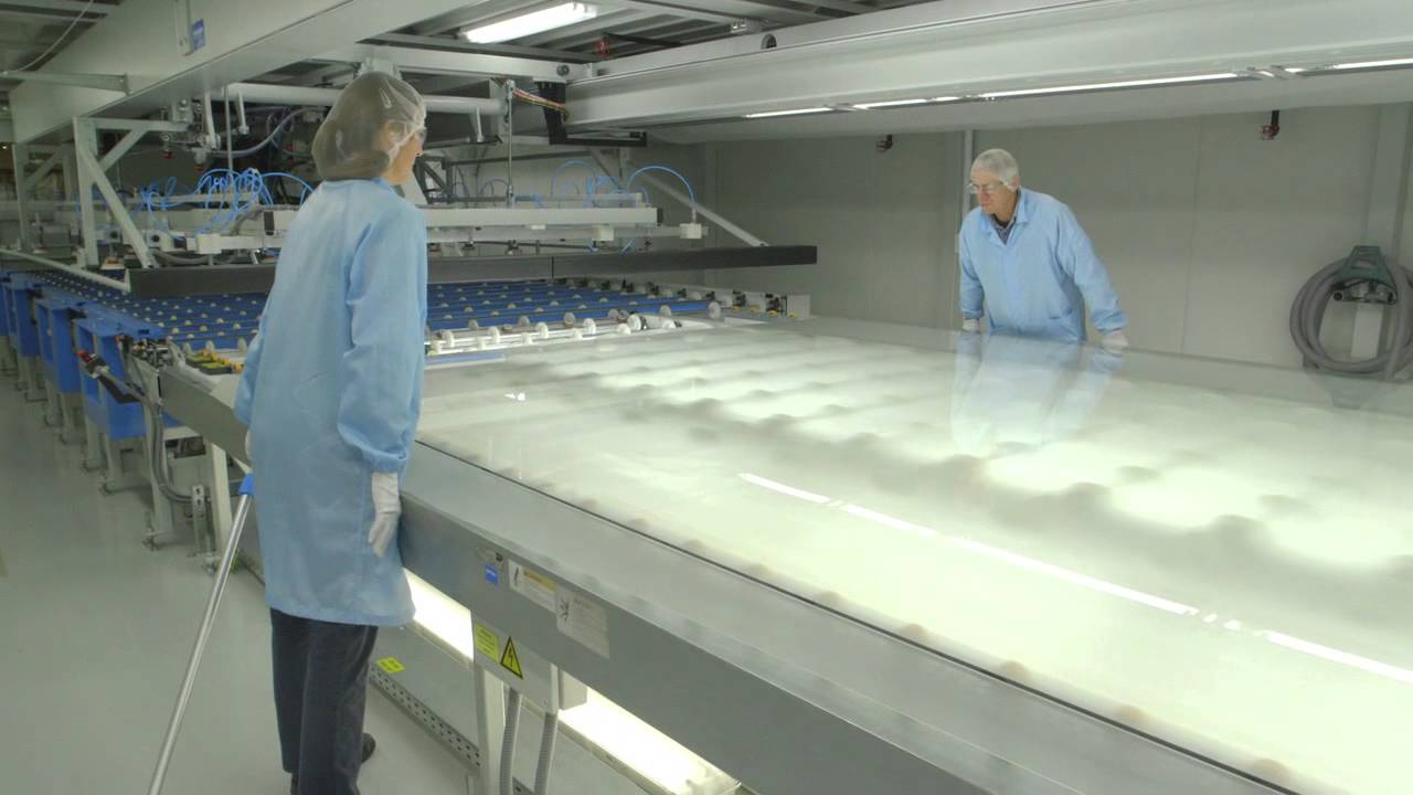 Laminating jumbo architectural glass