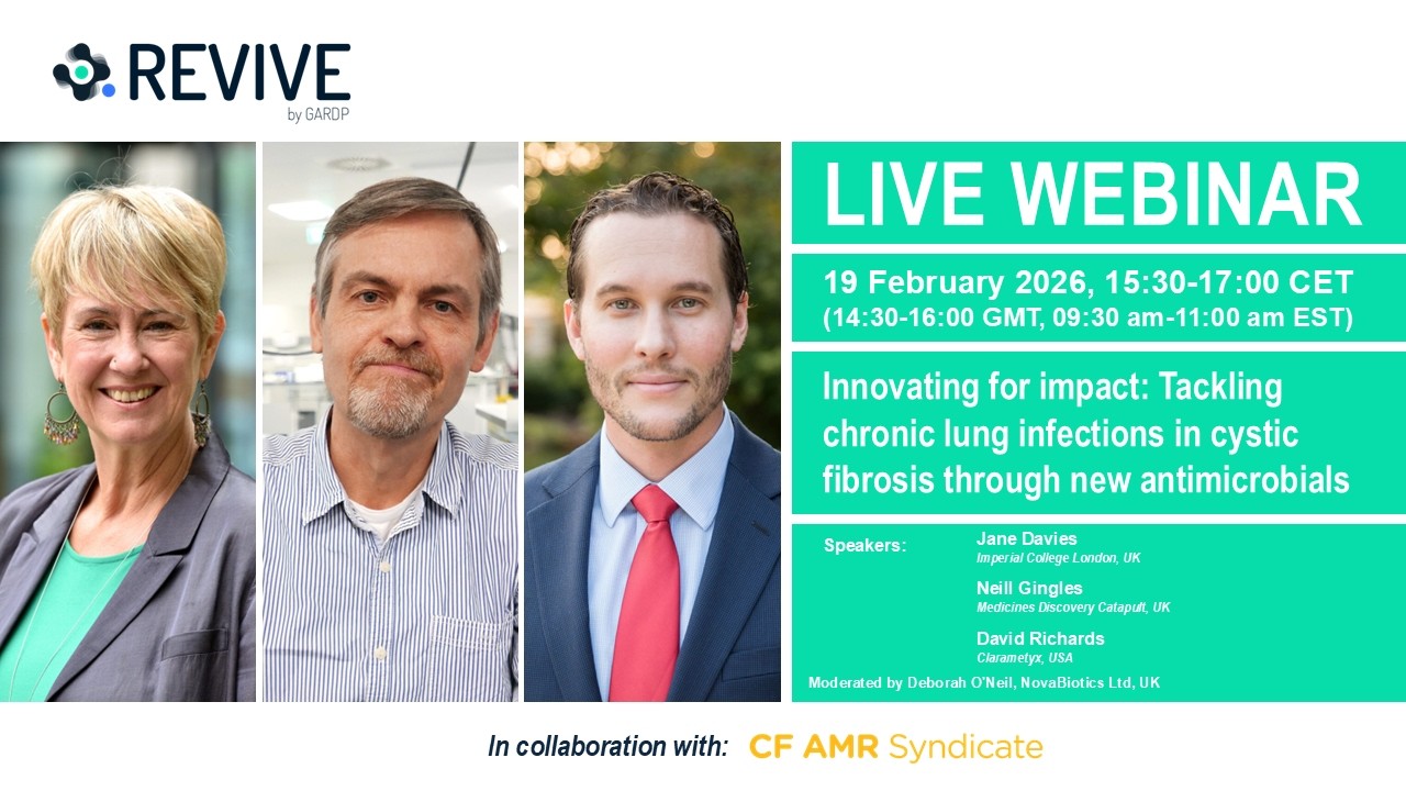 Innovating for impact Tackling chronic lung infections in cystic fibrosis through new antimicrobials