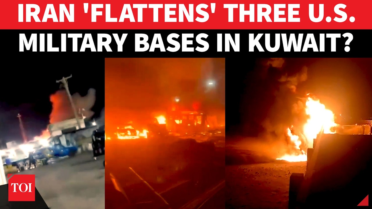 Iran 'Blows Up' American Weapons Hub, Fuel Tankers In Big Strike On Three U.S. Bases In Kuwait?