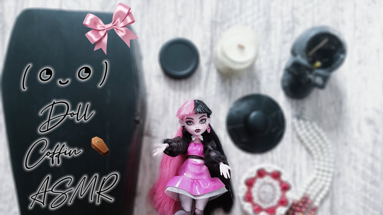 ⚰️🎀 Что в моем кукольном гробу? АСМР / What’s in my doll coffin? ASMR Russian [No music ver.]