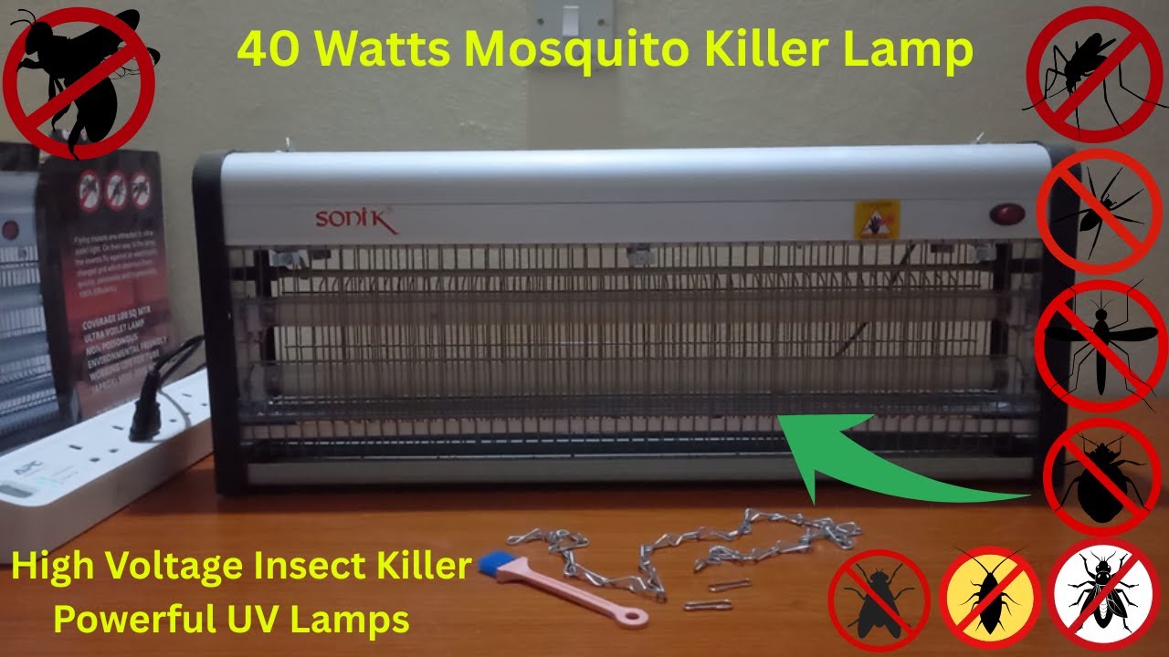 Mosquito Killer Lamp | Mosquito Trap | Insect Killer | Sonik Electric Mosquito Killer Review